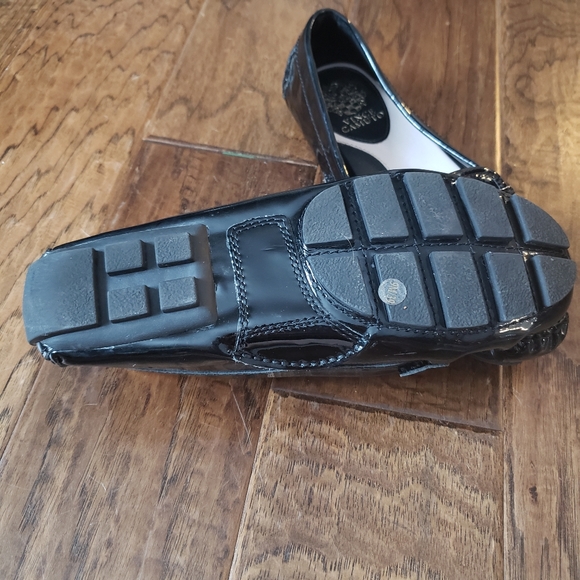 Vince Camuto Palmira Loafer Mocassin Black Patent - Picture 2 of 5